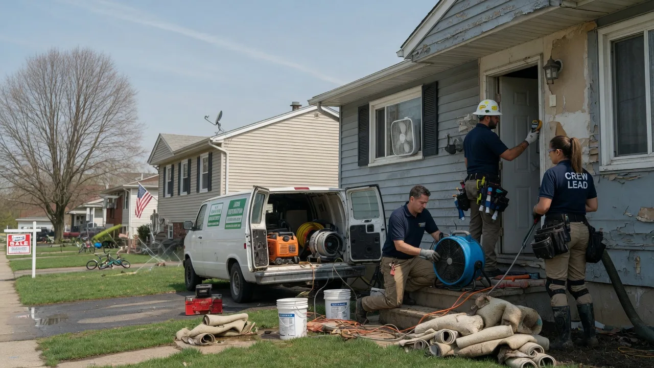 Flood Cleanup in Plymouth, CA near me